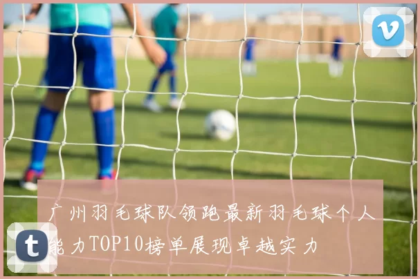广州羽毛球队领跑最新羽毛球个人能力TOP10榜单展现卓越实力
